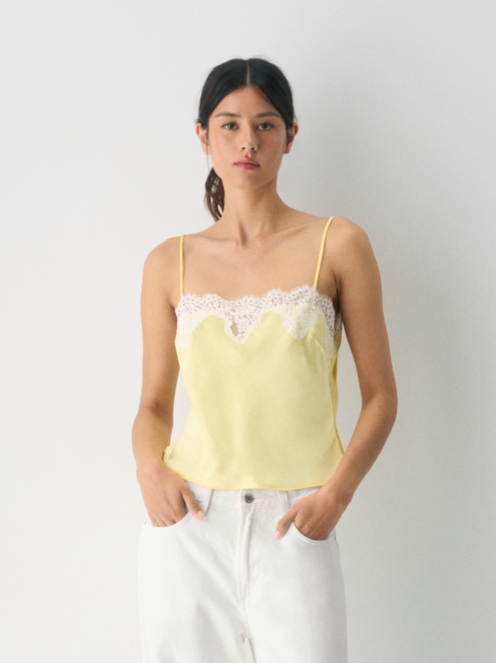 ISO!! Aritzia Grenache Satin Camisole
